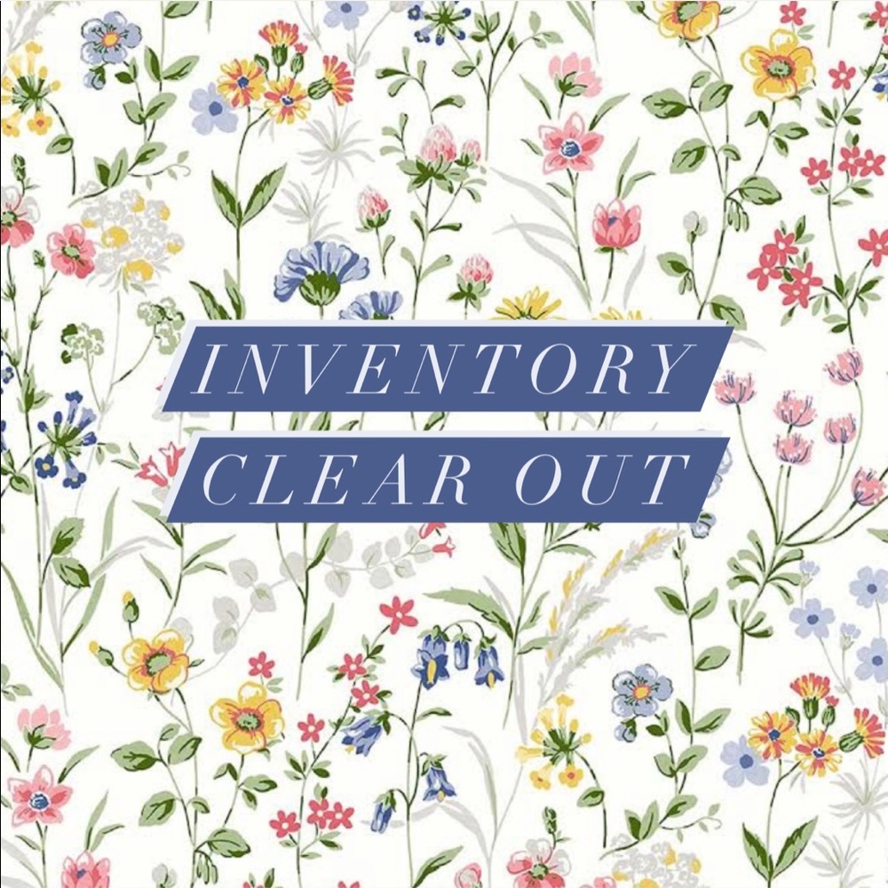 Inventory Clear out! Help me make space for upcoming renovation!